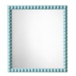 Bobbin Mirror in Blue
