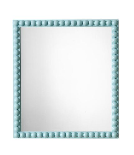 Bobbin Mirror in Blue