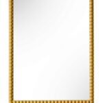 Bobbin Mirror in India Yellow