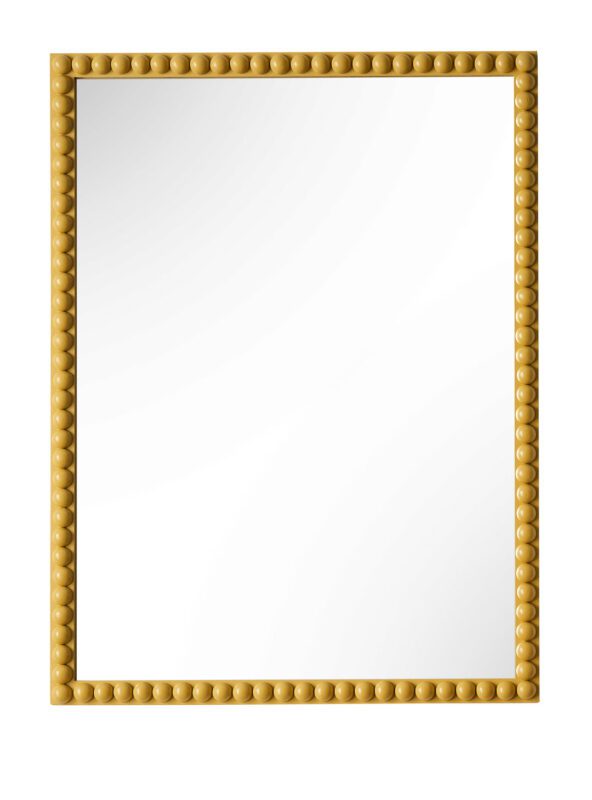 Bobbin Mirror in India Yellow