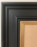 hand painted frame with gold slip